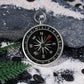 Portable Aluminum Pocket Compass for Outdoor Navigation