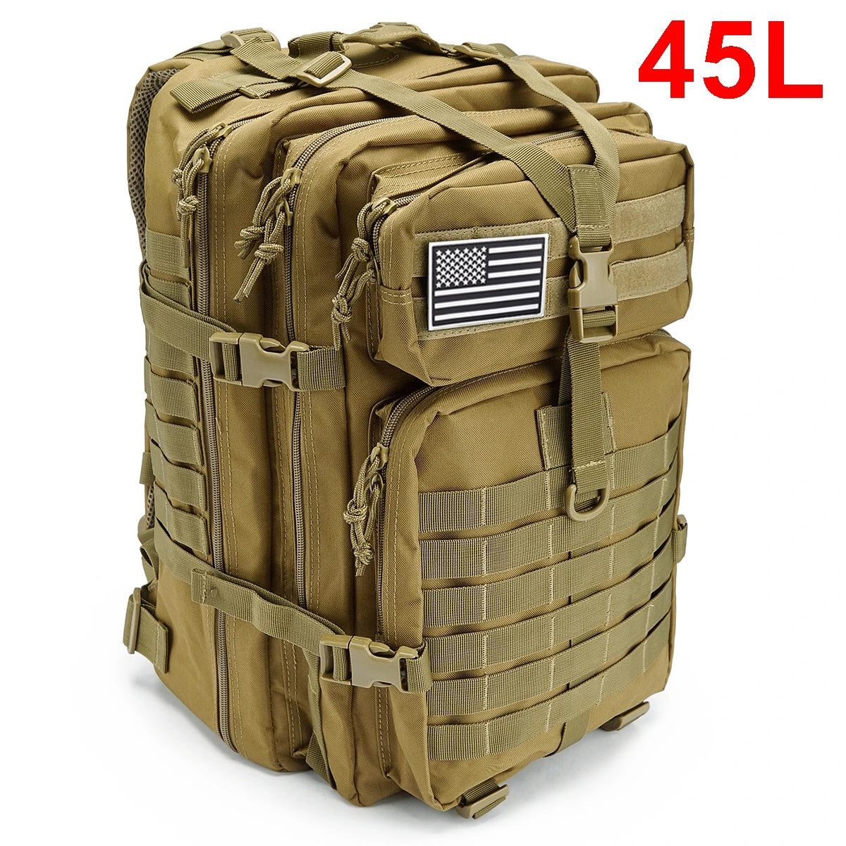 ReFire Gear Tactical Backpack - 30L/45L MOLLE Assault Pack for Hiking & Survival