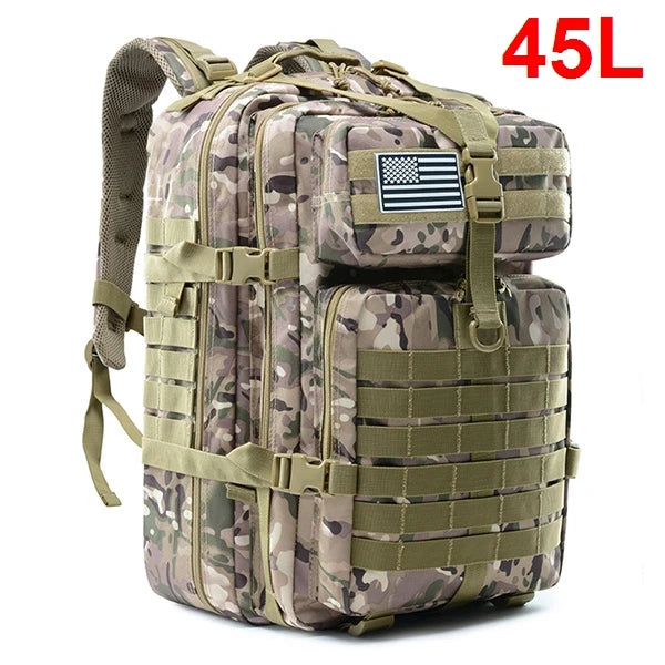 ReFire Gear Tactical Backpack - 30L/45L MOLLE Assault Pack for Hiking & Survival