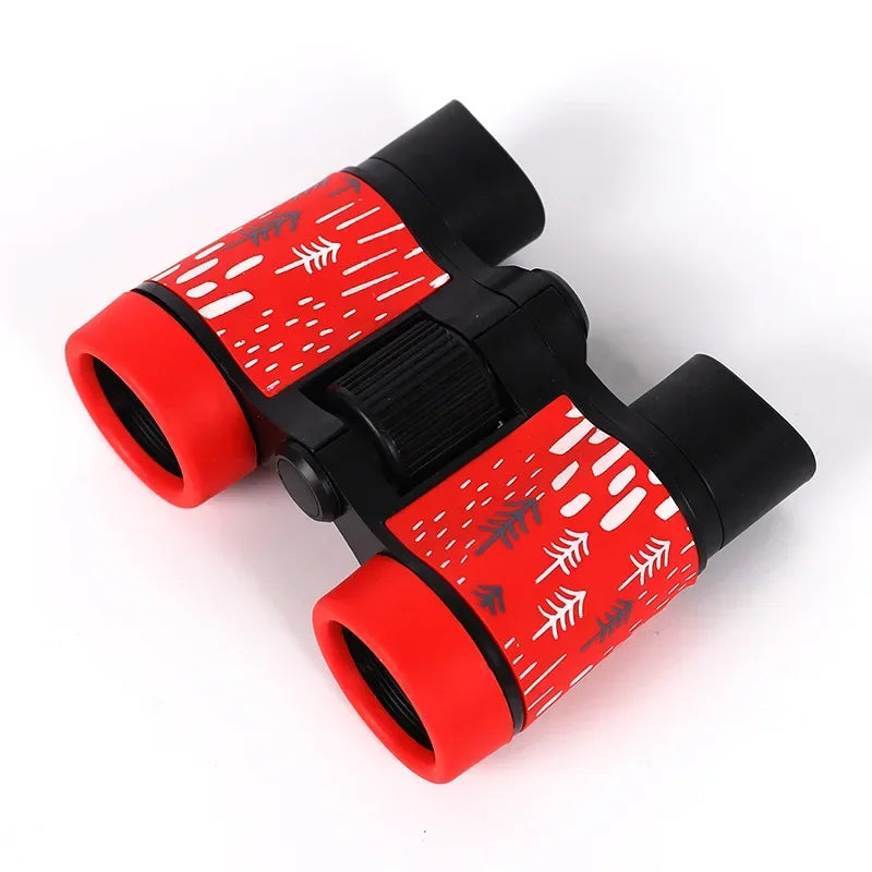 Kids Educational Binoculars 4x30 - Durable Folding Telescope for Children