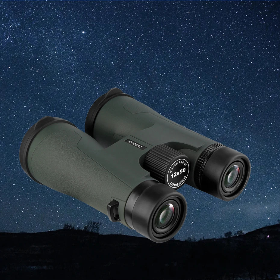 SVBONY SA203 12x50 Professional Binoculars - BAK4 Prism IPX7 Waterproof