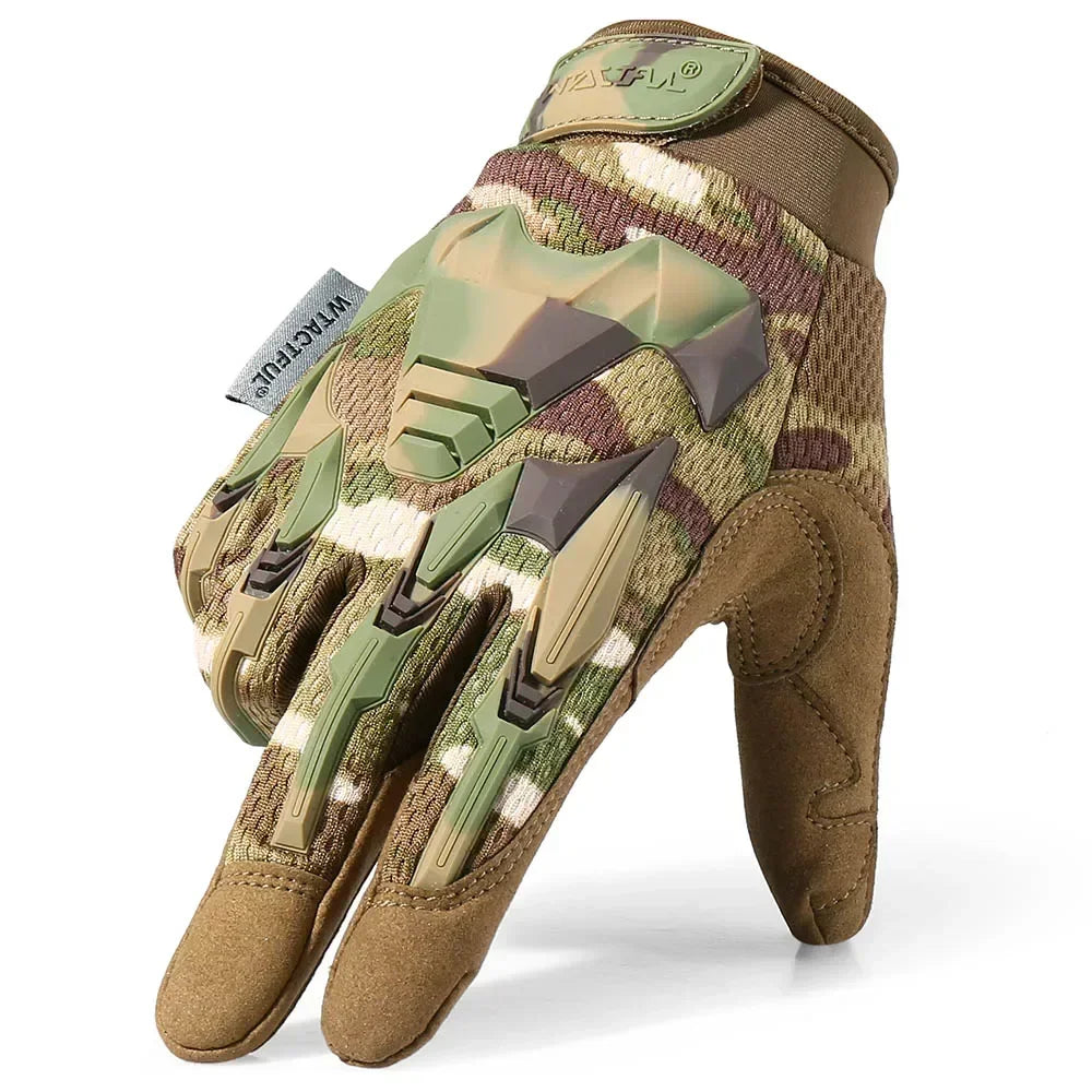 Tactical Full Finger Gloves - Combat & Outdoor Sports