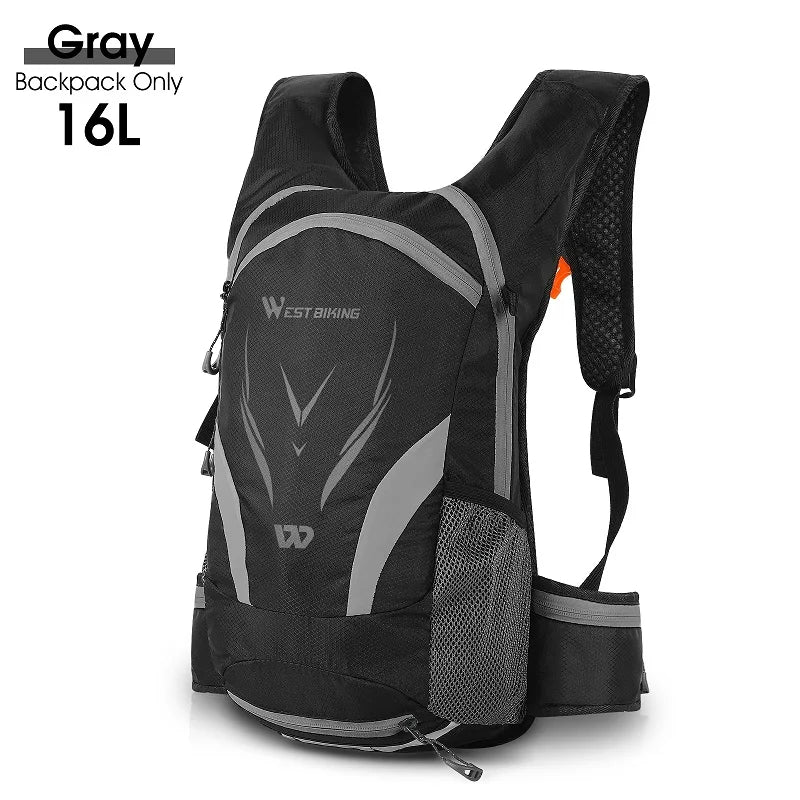 WEST BIKING 16L Cycling Hydration Backpack - Ultralight Pack for MTB, Hiking & Climbing