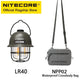 NITECORE LR40 Rechargeable Camping Lantern - 100 Lumen LED Light with Power Bank Function