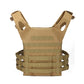 Tactical MOLLE Vest - Lightweight Multi-Function Military Training Gear