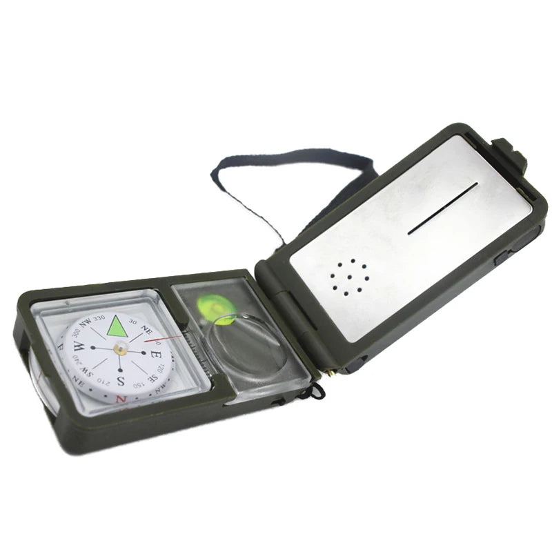 Multifunctional Portable Thermometer Hygrometer Compass - Outdoor Navigation Tool