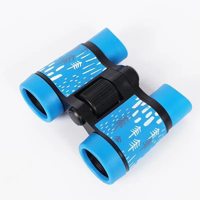 Kids Educational Binoculars 4x30 - Durable Folding Telescope for Children