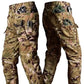 S-6XL 125kg Knee Double Layer Thickened Winter Men Multi Pocket Camouflage Waterproof and Windproof New IX7 Assault Pants