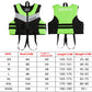 SWROW Neoprene Life Vest - Water Sports Safety Jacket for Kayaking, Skiing & Boating