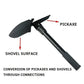 Military Folding Shovel - Stainless Steel Multifunctional Camping Tool