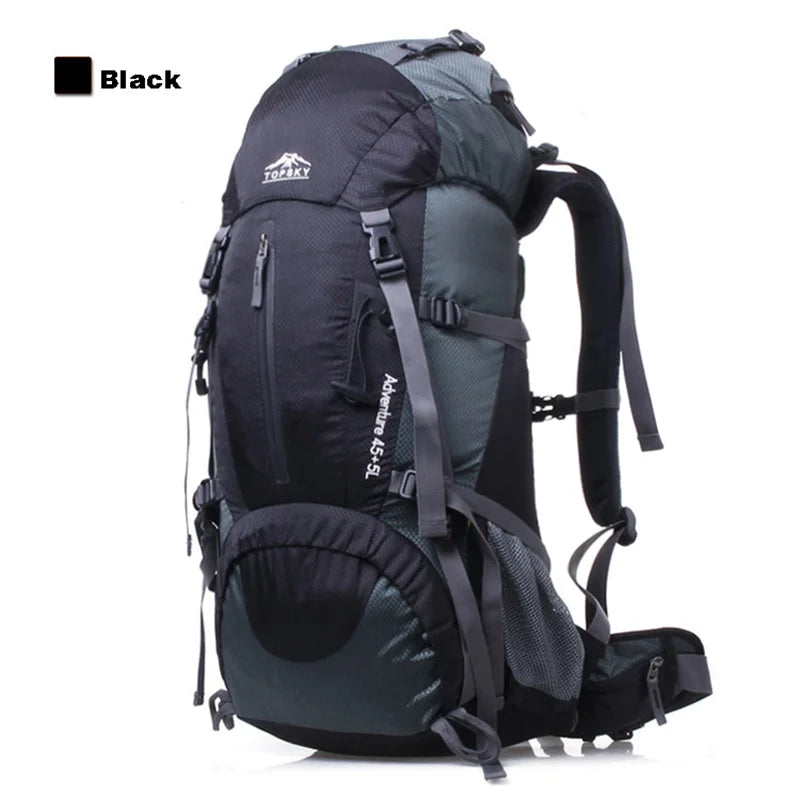 Naturehike 50-60L External Frame Hiking Backpack - Multi-Function Camping Rucksack